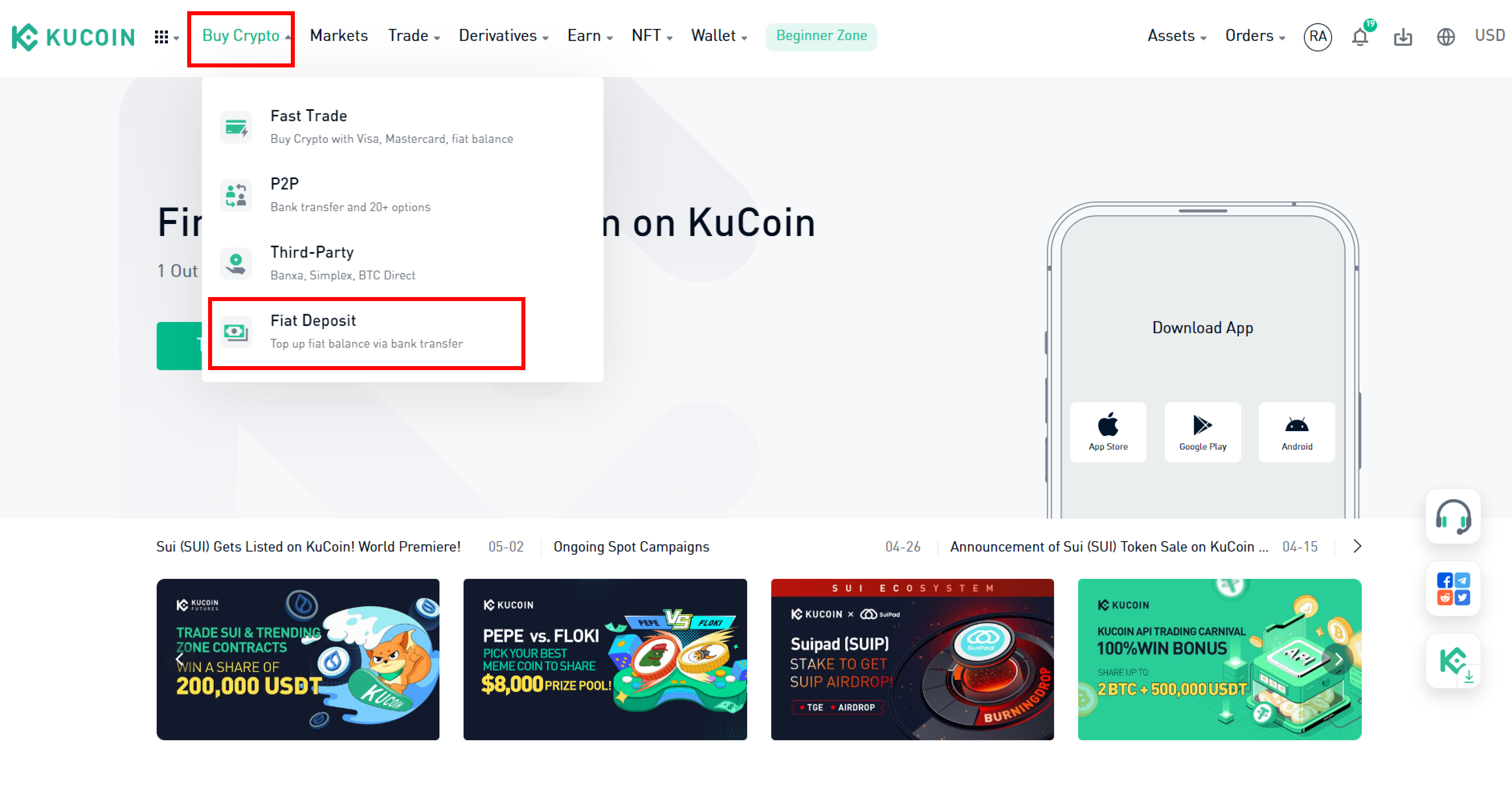 KuCoin Provides PIX&TED Bank Transfers for Simpler Fiat On-Ramp