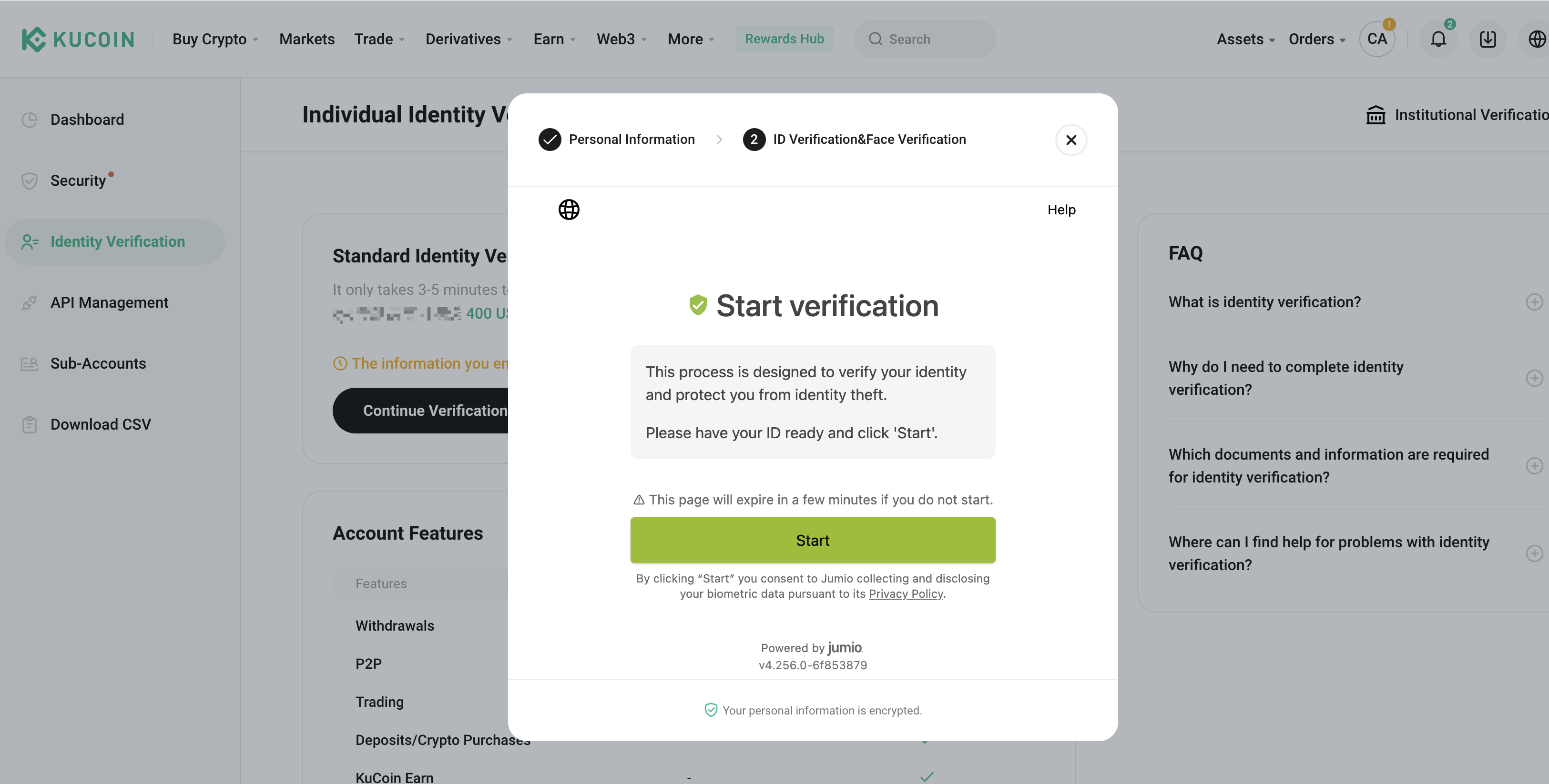 About Identity Verification