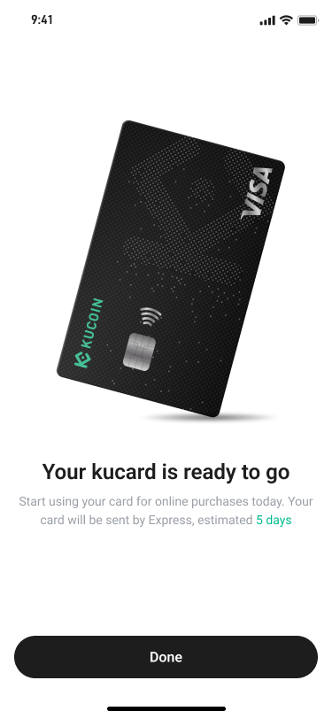 kucoin card