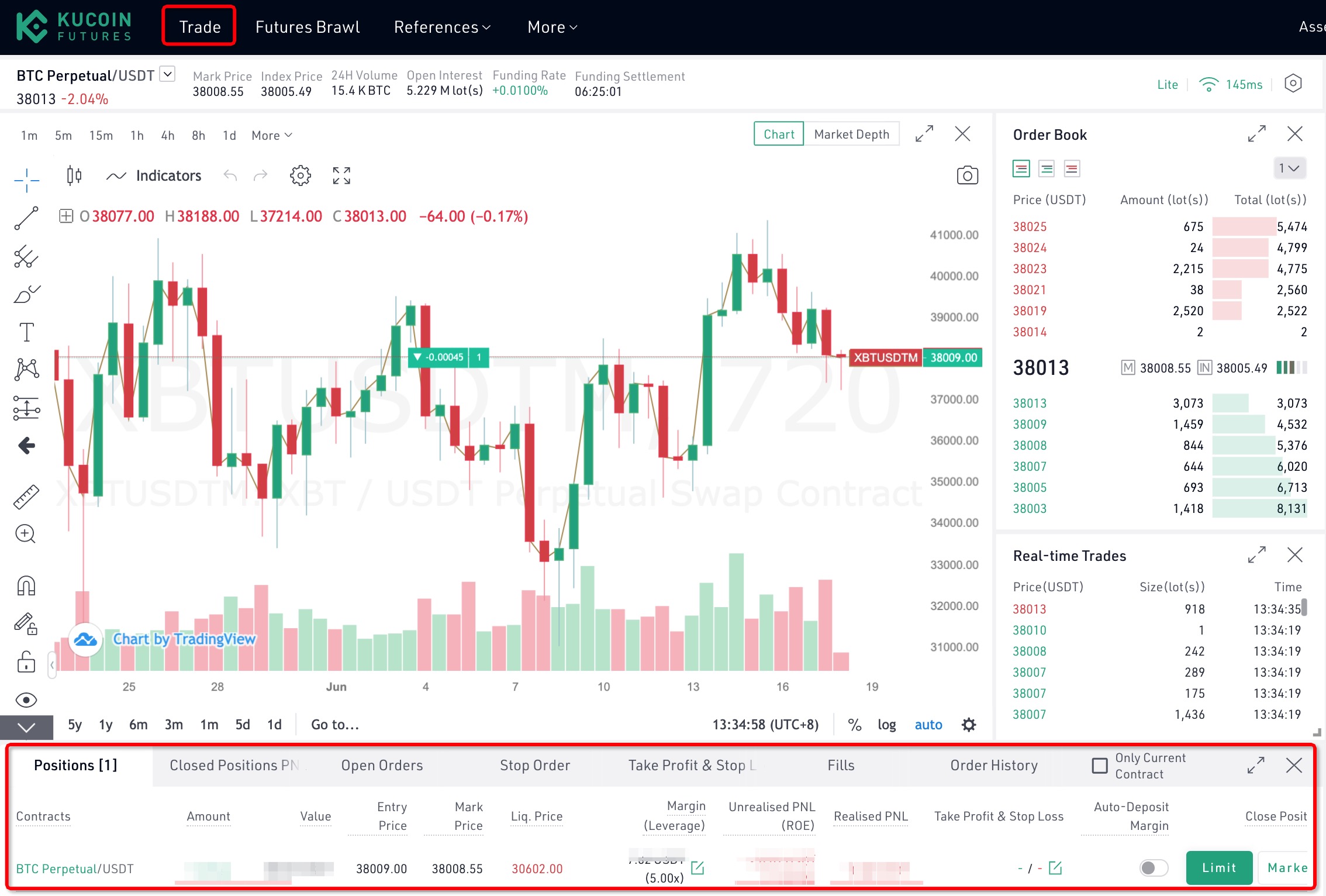 How To Check Positions And Close Positions KuCoin