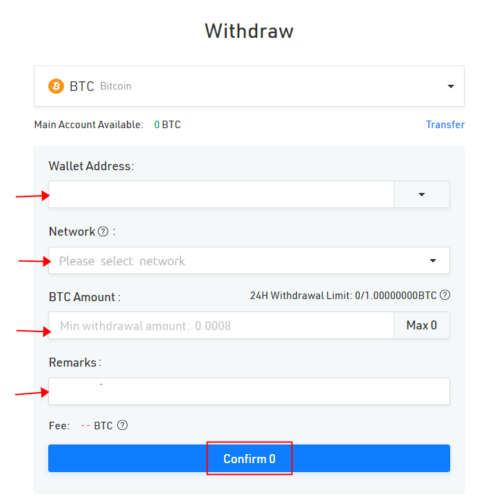 minimum withdrawal kucoin