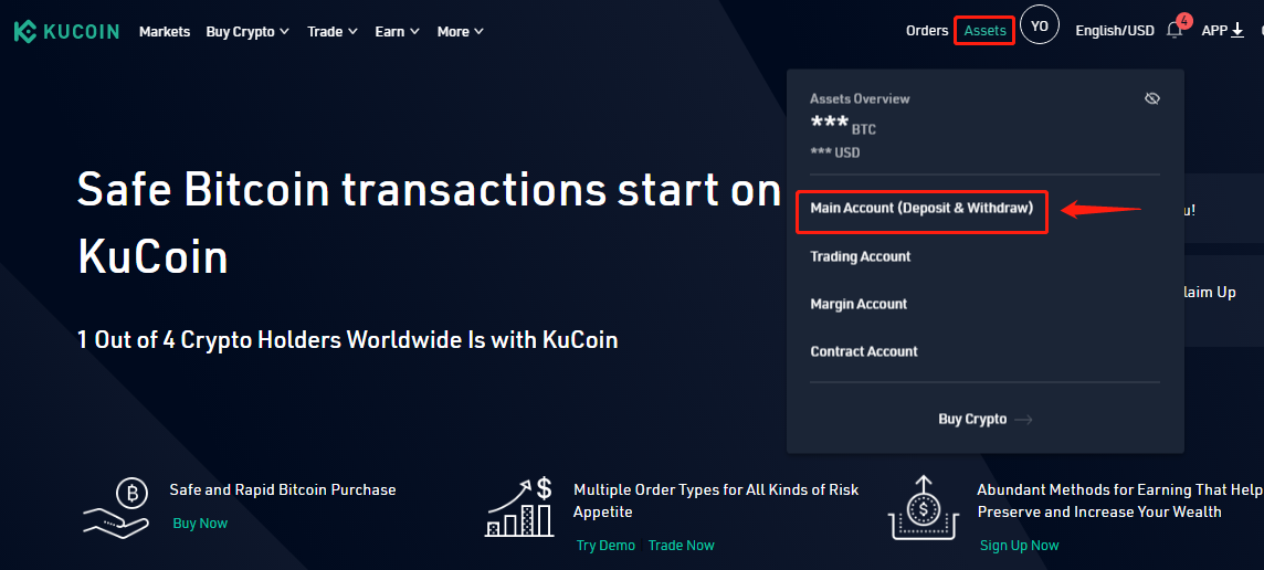 issue with kucoin deposit