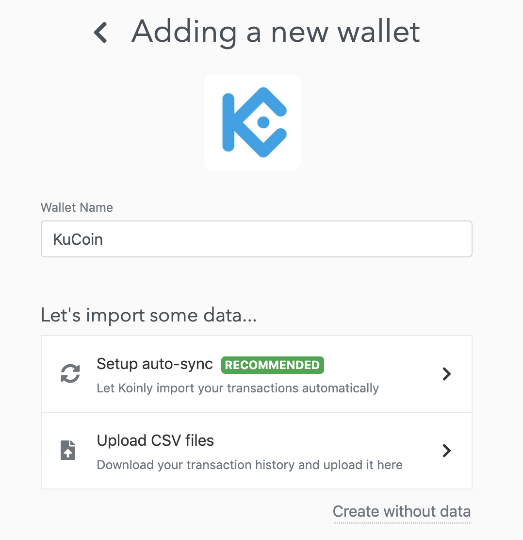 kucoin api tax